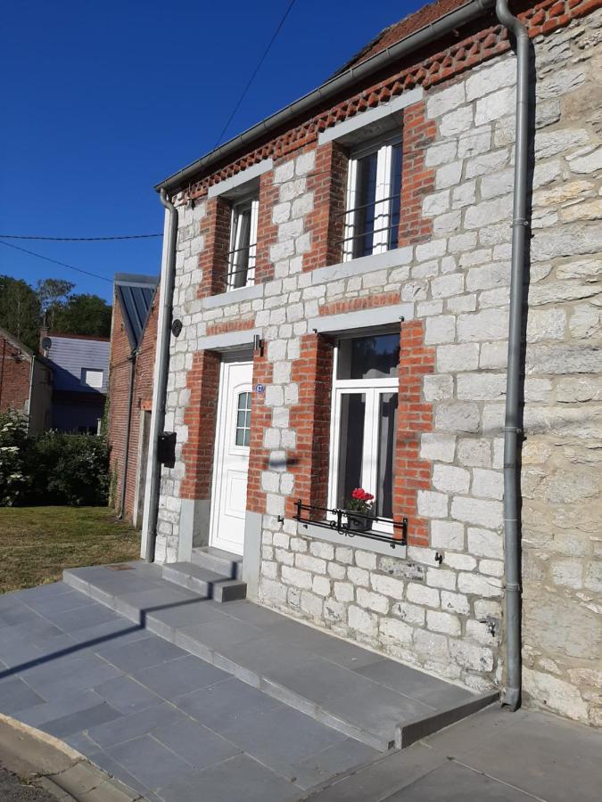 Maison De Campagne En Pierre Bleue-Wifi Et Parking Bousignies-sur-Roc Exterior foto